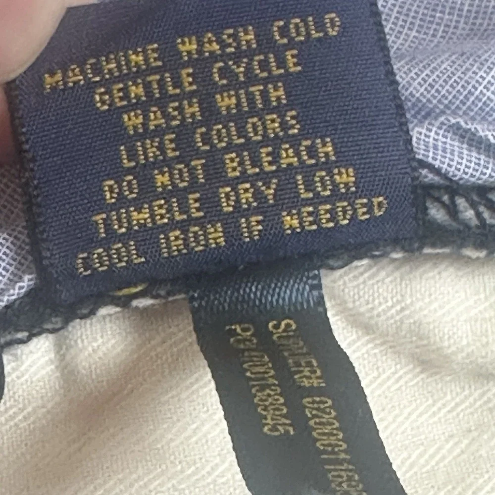 Polo‎ Ralph Lauren Mens Shorts 34 X 10 Stretch Classic Fit Navy Blue Preppy